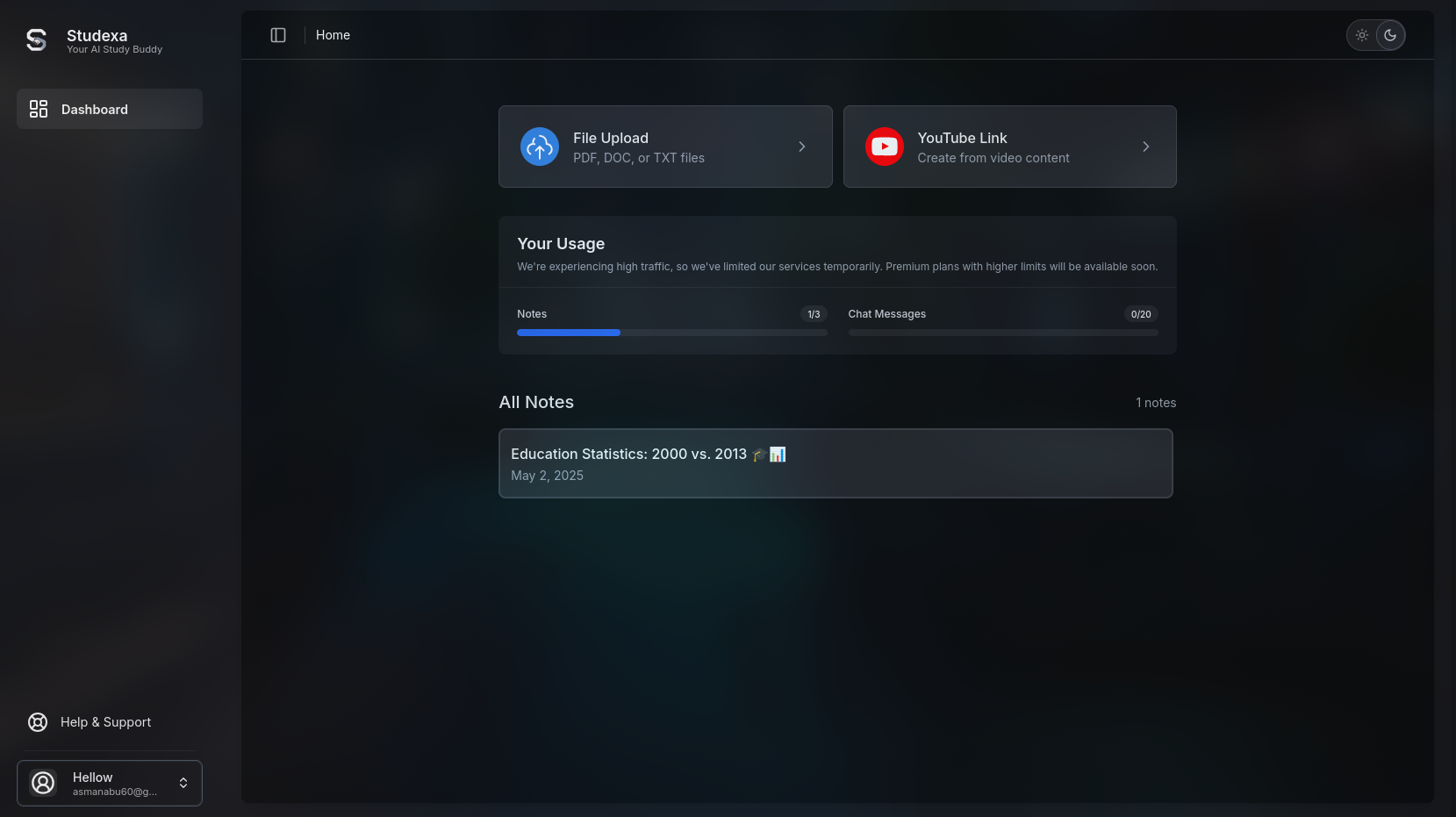 1. Access Your Dashboard